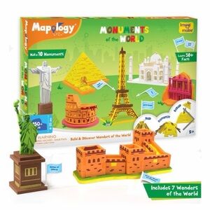 Build Monuments of the World Models for Kids